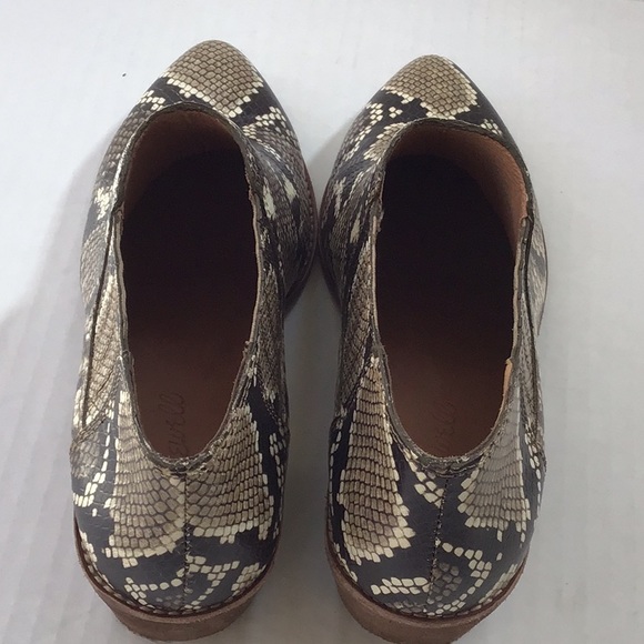 Madewell Sonia Leather Snakeskin Chelsea Boot - Picture 4 of 8